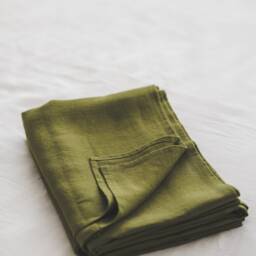Medium Weight Linen Flat Sheet - Soft & Natural Bedding For Cozy Nights - Eco-Friendly, Breathable, & Durable Quality Sheets - thumbnail 3