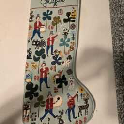 Toy Soldiers Original Custom Design Christmas Needlepoint Stocking - Sample Only. Not For Sale - thumbnail 3
