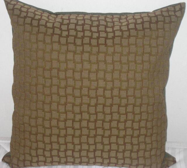 "Geometric Decorative Pillow Cover in 20""x 20" - image 1