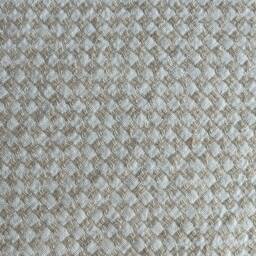 Vintage Hmong Hemp Pillow Neutral Striped Lumbar Throw - thumbnail 3