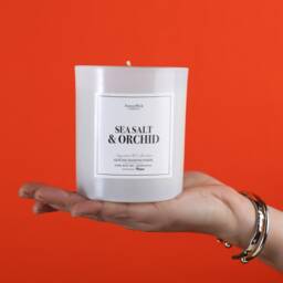 Sea Salt & Orchid Diamond Candle - thumbnail 3