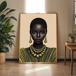 Regal Woman, African American Fashion Wall Art - Poster Only - thumbnail 2