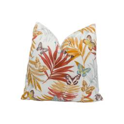Jane Churchill - Evelyn Red Handmade Cushion Cover Stunning Throw Pillow Designer Home D??cor - thumbnail 1