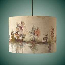 Voyage Maison Wilderness Drum Lampshade in Plum - thumbnail 3