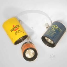 Ceiling Light. Oil Filter. Adjustable Beam Multi-Directional, Flush Mount Light Fixture - thumbnail 2