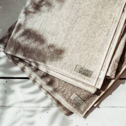Rough Linen Massage Towel For Ultimate Relaxation - thumbnail 3