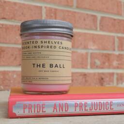 The Ball - Pride & Prejudice Book Candle Scent Inspired Literary Gift For Reader Bookworm Soy - thumbnail 2