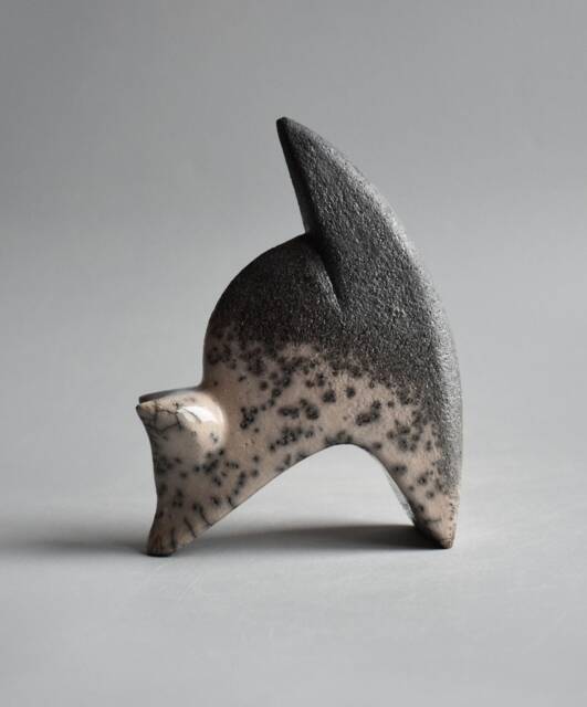 "Ceramic Sculpture ""Sleeping Cat" - image 1