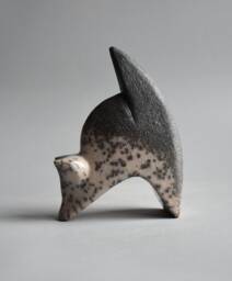 "Ceramic Sculpture ""Sleeping Cat"