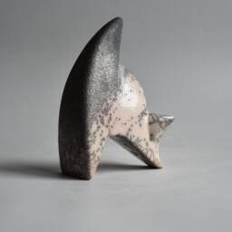 "Ceramic Sculpture ""Sleeping Cat" - thumbnail 3