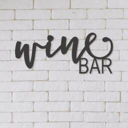 Wine Bar Metal Sign - 16 Gauge Steel Wall Art