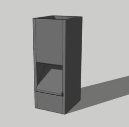 Magnetic Dice Tower 3D Model - Ready For Print - thumbnail 1