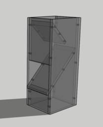 Magnetic Dice Tower 3D Model - Ready For Print - thumbnail 2