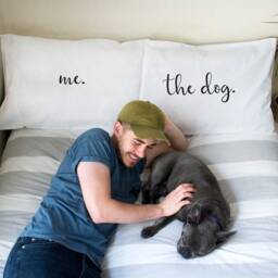 "Funny Pillow Case Set Pet Parents " - thumbnail 1