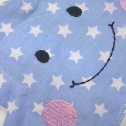 Crackling Cloud-stars/Light Blue/White - thumbnail 2