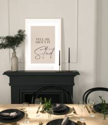 Grease Movie Print Tell Me About It Stud, Musical Film Wall Art Home Decor, Wall Art, Olivia Newton John Print - thumbnail 1