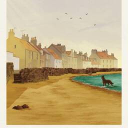 Pittenweem Travel Poster - Fife Wall Art East Neuk Print - thumbnail 3