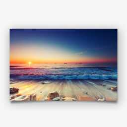 Beach Sunset Photography Print - Coastal Ocean Wall Art Poster Seaside Home Decor - thumbnail 3