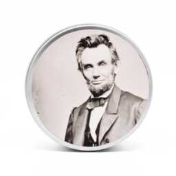 Abraham Lincoln Scented Candle - Funny Gift For Dad Civil War History Gift Presidential Buff - thumbnail 2