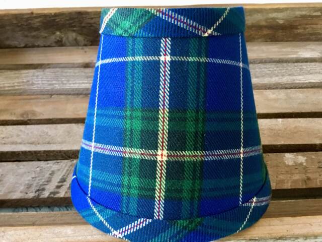Blue Tartan Chandelier Lampshade Plaid Shade - image 1
