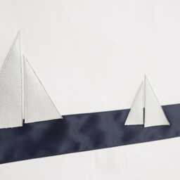 Nautical Valance Curtain - Beach Hut Lake House Blue & White Sea Life Theme Decor, Cabin Custom Rod Pocket Contemporary - thumbnail 3