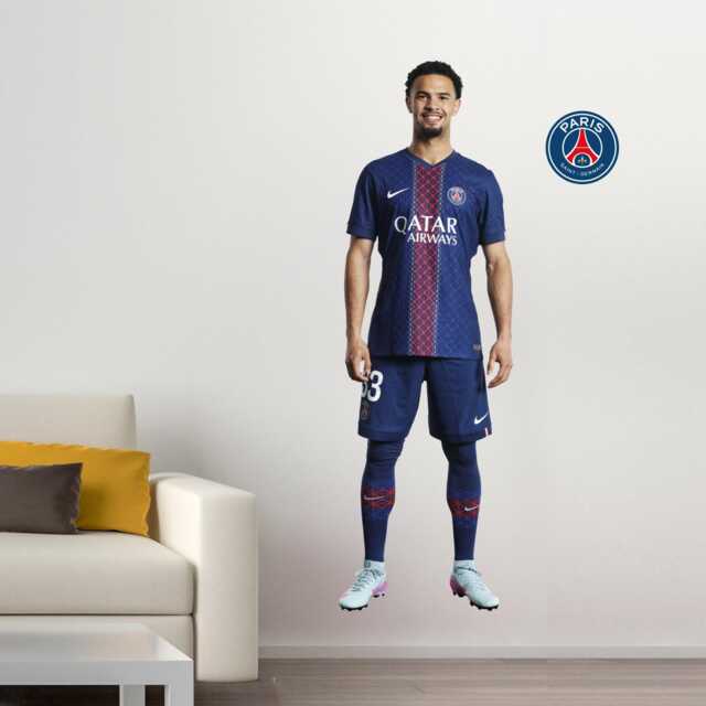 Paris Saint-Germain Wall Sticker - Za??re-Emery 25-26 Player Decal Psg Art - image 1