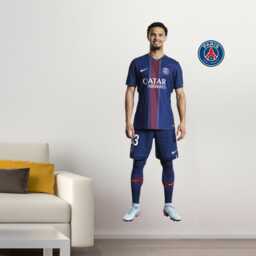 Paris Saint-Germain Wall Sticker - Za??re-Emery 25-26 Player Decal Psg Art - thumbnail 1