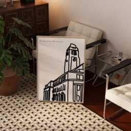 Parkinson Building Leeds University Art Print, Graduation Gift - thumbnail 2