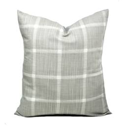 Premier Sage Green & Light Grey Cover, Pillow, Decorative Throw Pillow, Light Accent Boho Throw Pillow - thumbnail 4