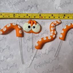Glow-In-The-Dark Octopus Plant Pot Decoration Quirky Pet - thumbnail 3