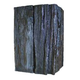 Coffee Table Wood, Reclaimed Wood Furniture, Epoxy Table, Resin Rustic Burnt Oak - thumbnail 4