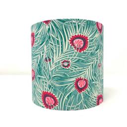 Liberty Peacock Feather Lamp Shade Lampshade For Standard Lamps Or Ceiling Lights - thumbnail 4