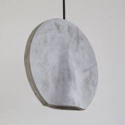 Handmade Concrete Disc Pendant Light Modern Minimalist Lighting - thumbnail 2