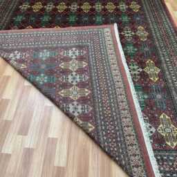 8x12 Pink Color Bokhara Rug - 2.50x3.65 Kids Room Luxury Area Turkish Fine Quality Afghan - thumbnail 4