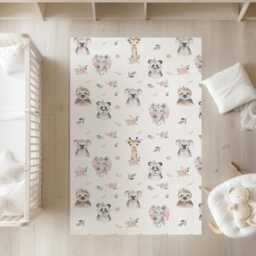 Safari Boho Animals - Rug, Carpet, Kids Decor, Children's Room Decor, Kids Carpet - thumbnail 2