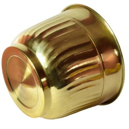 Handmade Golden Brass Planter, Indoor Outdoor Plant Container - thumbnail 3