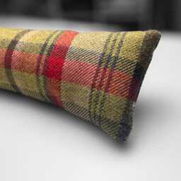 Handmade Hunter Tartan Draught Excluder Weighted Farmhouse Decor 70-200cm - thumbnail 3