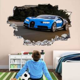 Supercar Sports Car Wall Sticker Mural Decal Poster Print Art Kids Bedroom Home Decor Bl8 - thumbnail 1