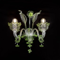 Imperiale Wall Lamp 2 Lights Crystal & Color - thumbnail 1