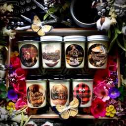 100% Soy 8Oz Lumberjack Inspired Scented Candle - thumbnail 2