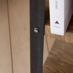 Konk ??? De-Constructed Industrial Bookcase Bespoke Sizes Available Oak & Steel Shelving Unit, Asymmetrical Bookshelf - thumbnail 4