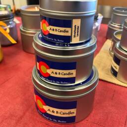Tis The Season Soy Candle in Tin Or Glass. Hand-Poured Colorado - thumbnail 4
