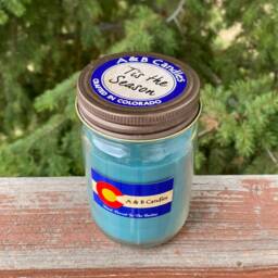 Tis The Season Soy Candle in Tin Or Glass. Hand-Poured Colorado - thumbnail 3