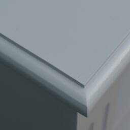White Solid Wood Bookcase, 5Ft Wide, Adjustable Shelving, Hallway Storage Unit - thumbnail 3