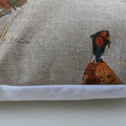 "Cushion Cover in Fryetts Pheasants 14"" 16"" 18"" 20" - thumbnail 2