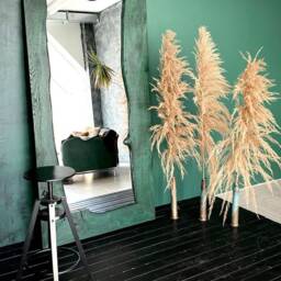 Large Oak Wood Mirror Rustic Industrial Decor - 200cm X 100cm - thumbnail 2