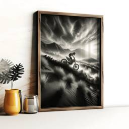 Motocross Epic Photo Print Set - Of 3 Dirt Bike Posters - Motorcycle Image Poster Biker Artwork Boys Wall Art Room Decor - thumbnail 3