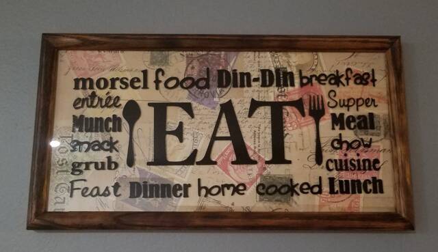 "Kitchen Wall Decor "