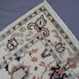 3x4 Ft Beige Bidjar Rug, Afghan Hand Knotted Natural Dyes Wool Area Oriental Turkish Bedroom Kitchen Carpet - thumbnail 3