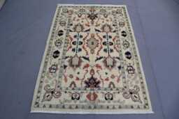 3x4 Ft Beige Bidjar Rug, Afghan Hand Knotted Natural Dyes Wool Area Oriental Turkish Bedroom Kitchen Carpet - thumbnail 1